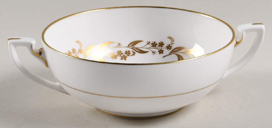 Saguenay Flat Cream Soup Bowl by Royal Worcester-1