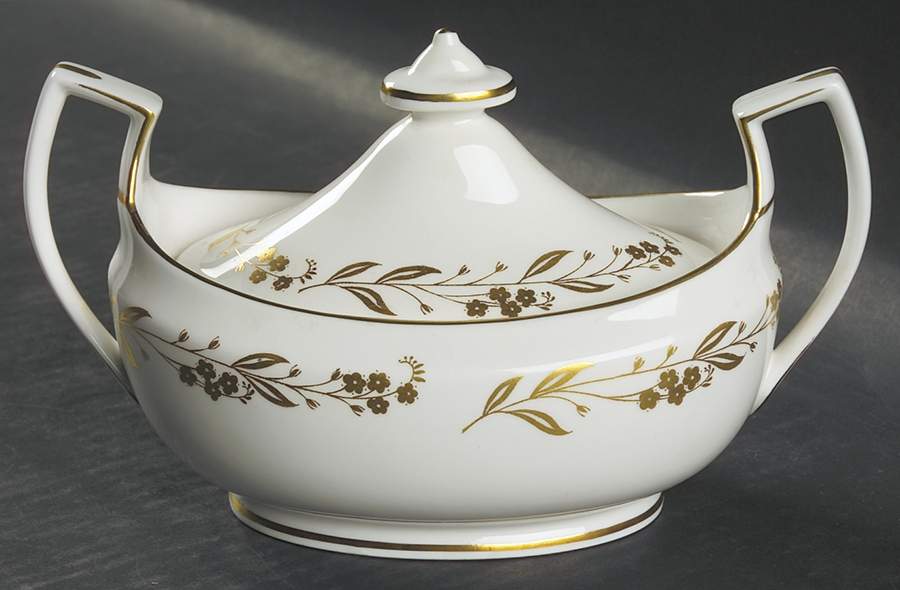 Saguenay Sugar Bowl & Lid by Royal Worcester-1