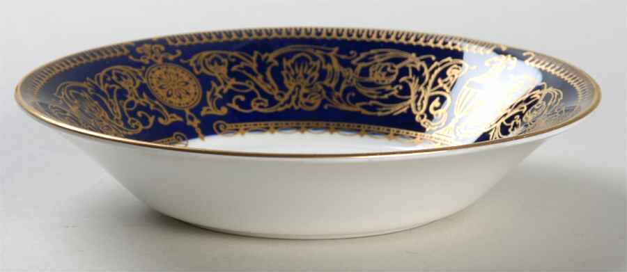 Sandringham Cobalt Blue Fruit/Dessert (Sauce) Bowl by Royal Worcester-1