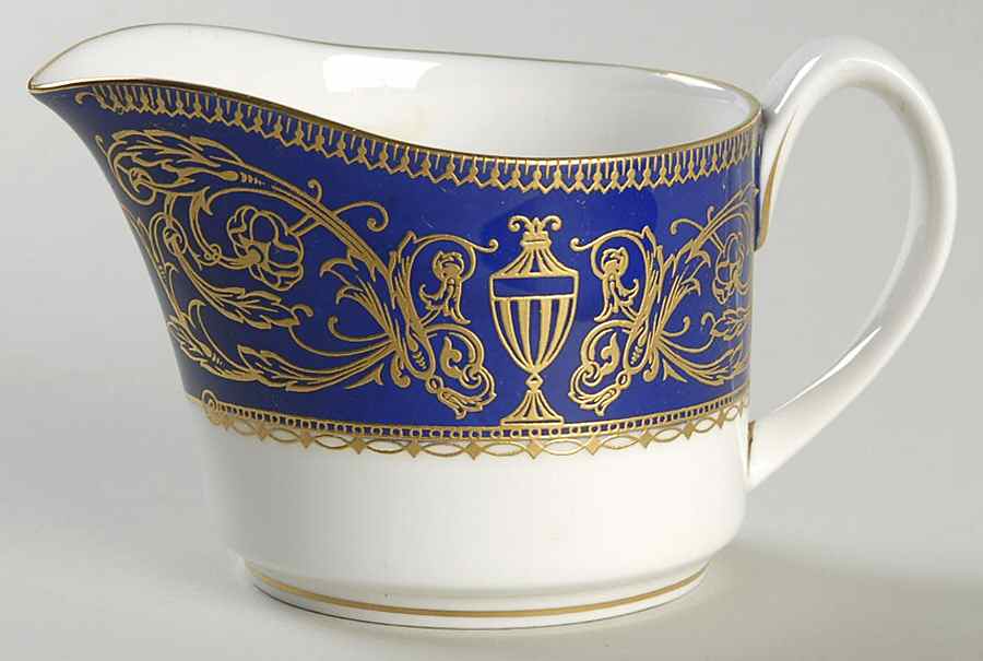 Sandringham Cobalt Blue Mini Creamer by Royal Worcester-1