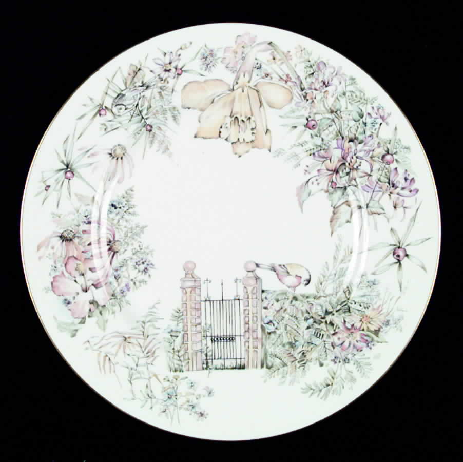 Secret Garden Dinner Plate by Royal Worcester-1