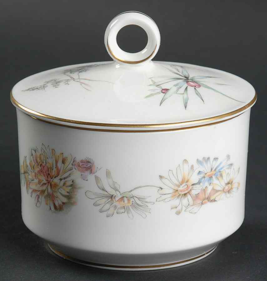 Secret Garden Sugar Bowl & Lid by Royal Worcester-1