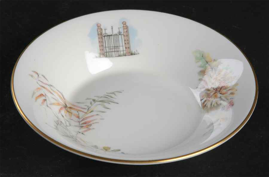 Secret Garden Fruit/Dessert (Sauce) Bowl by Royal Worcester-1