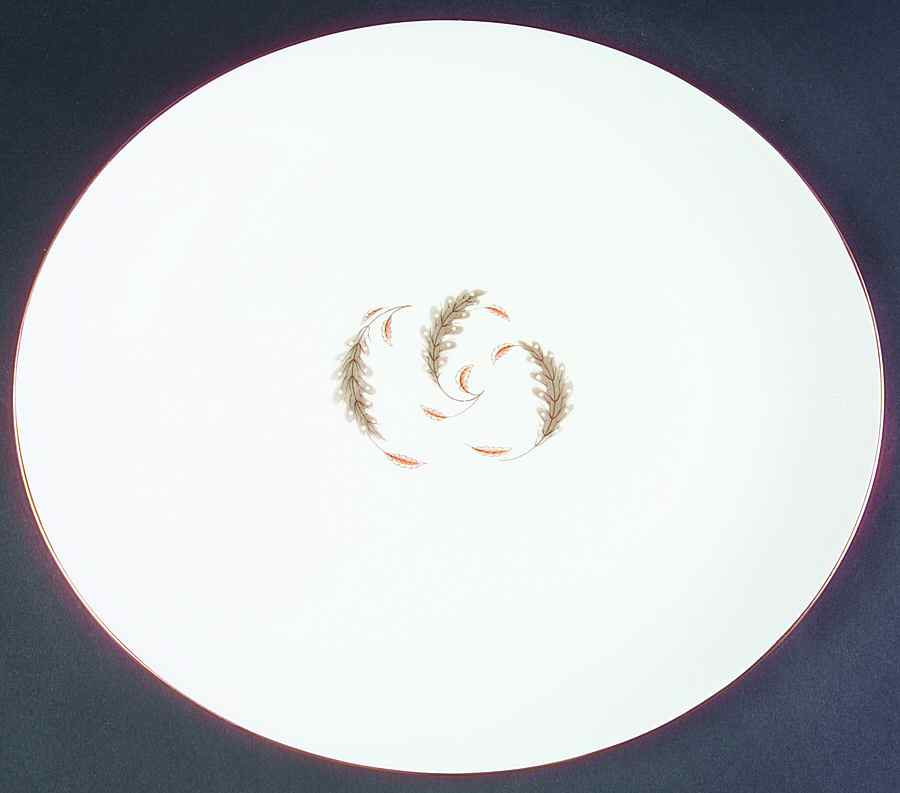 September 14" Oval Serving Platter by Royal Worcester-1