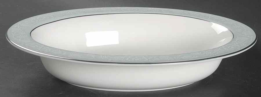 Serenade 10" Oval Vegetable Bowl by Royal Worcester-1