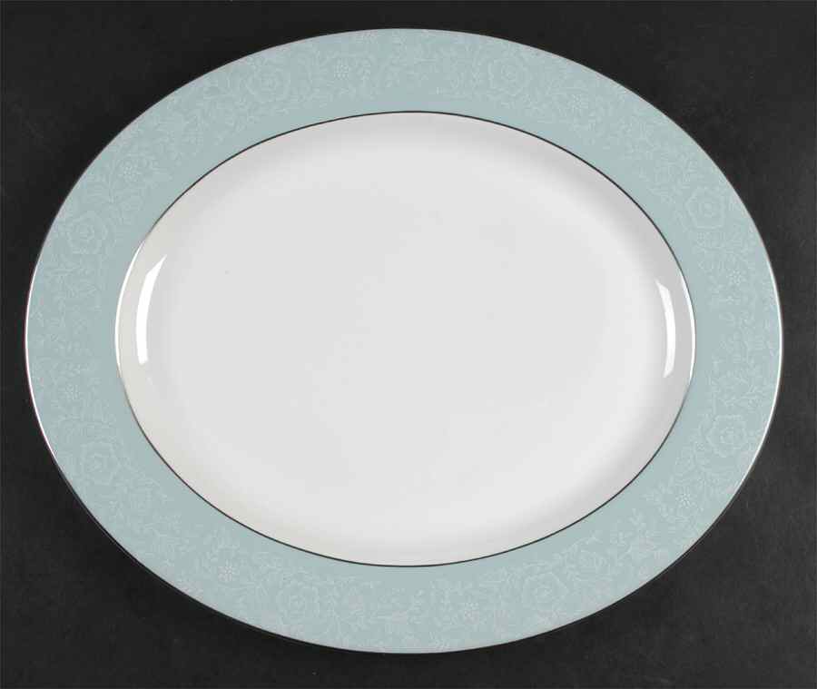Serenade 15" Oval Serving Platter by Royal Worcester-1