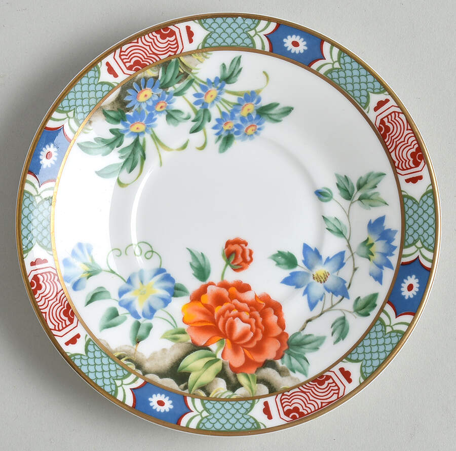 Shantung Saucer for Demitasse Cup by Royal Worcester-1