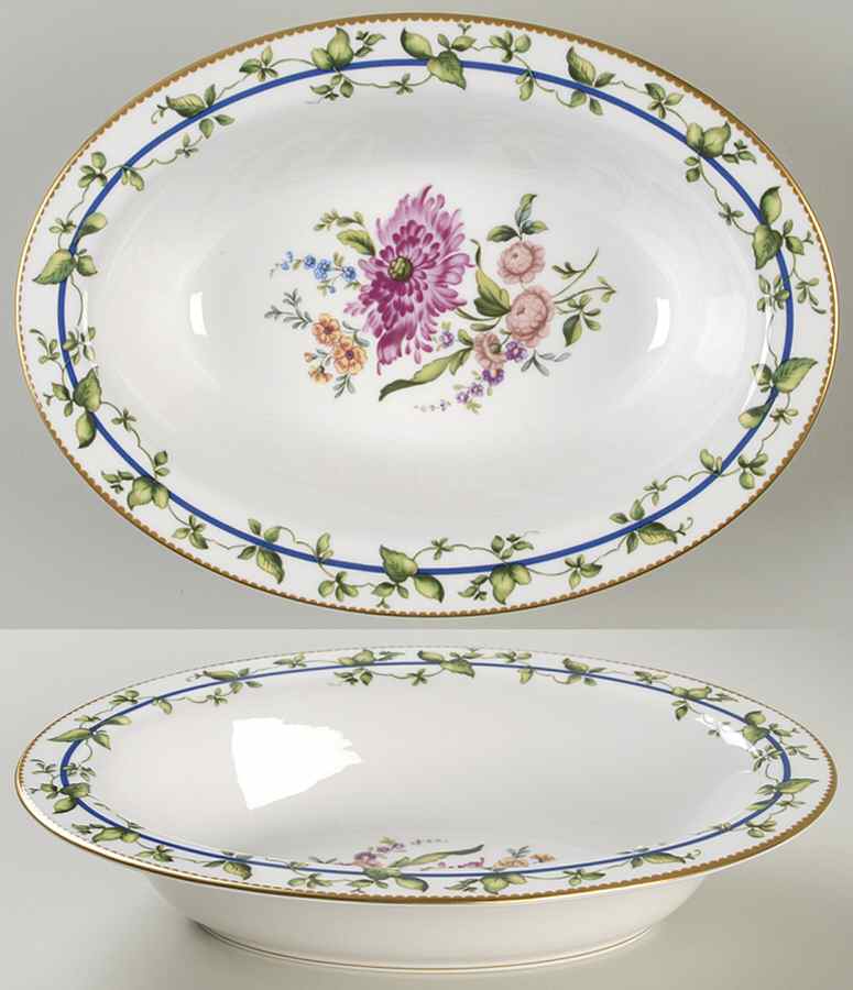 Sheridan 10" Oval Vegetable Bowl by Royal Worcester-1