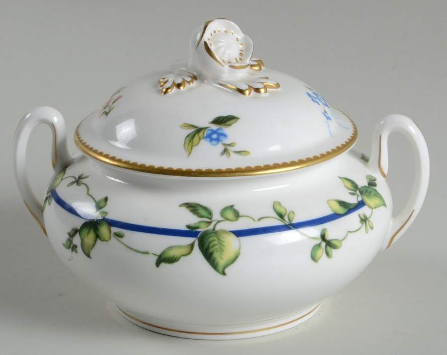 Sheridan Sugar Bowl & Lid by Royal Worcester-1