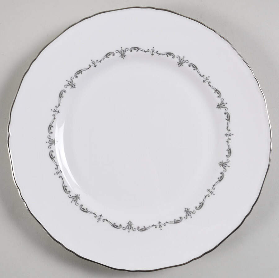 Silver Chantilly Dinner Plate by Royal Worcester-1