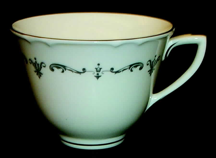 Silver Chantilly Flat Cup by Royal Worcester-1