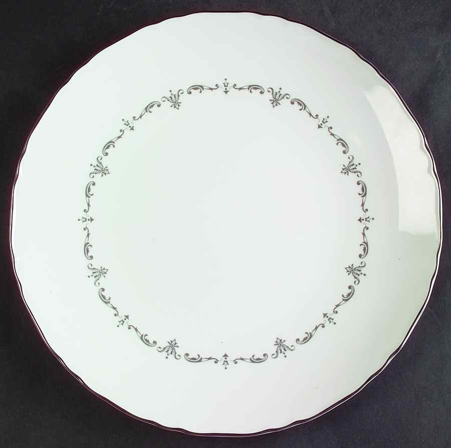 Silver Chantilly Cake Plate by Royal Worcester-1