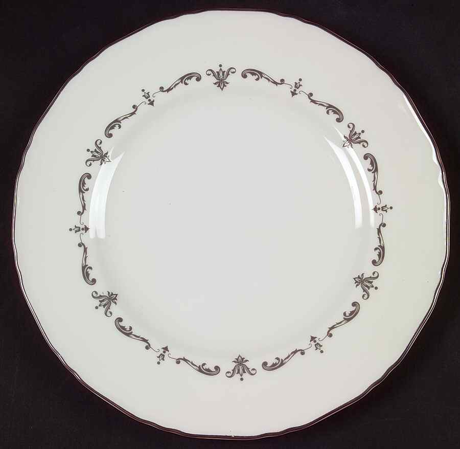 Silver Chantilly Salad Plate by Royal Worcester-1