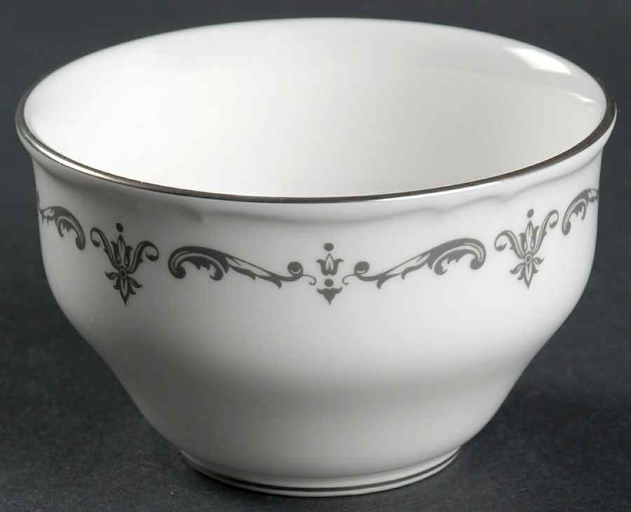Silver Chantilly Mini Open Sugar Bowl by Royal Worcester-1