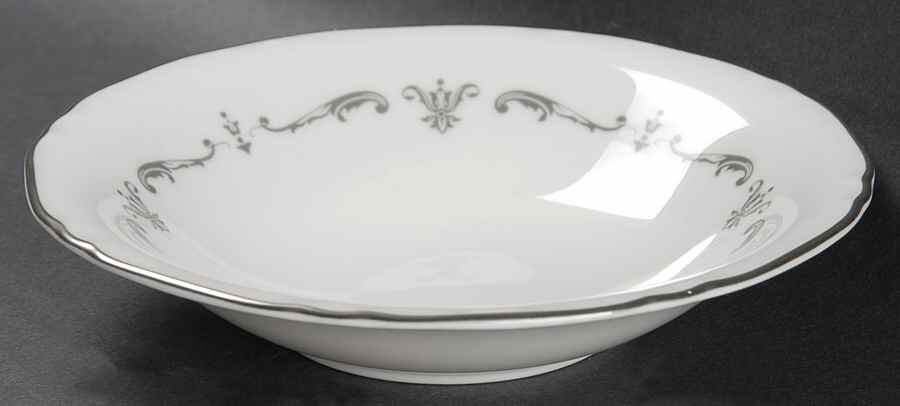Silver Chantilly Fruit/Dessert (Sauce) Bowl by Royal Worcester-1