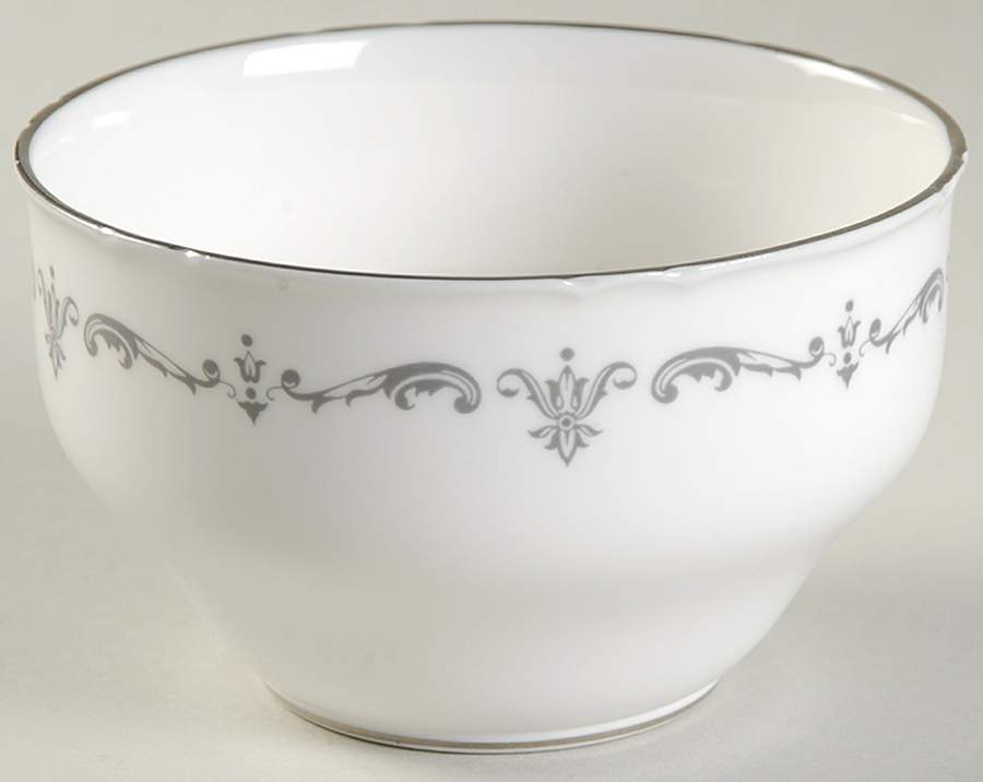 Silver Chantilly Open Sugar Bowl by Royal Worcester-1