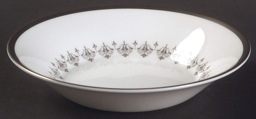 Silver Frost Fruit/Dessert (Sauce) Bowl by Royal Worcester-1