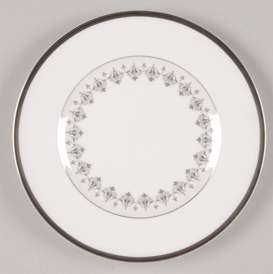 Silver Frost Bread & Butter Plate by Royal Worcester-1