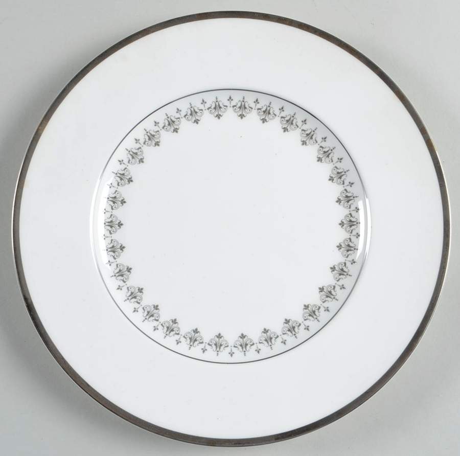 Silver Frost Salad Plate by Royal Worcester-1