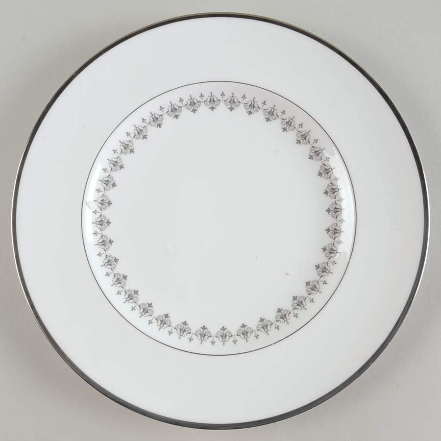Silver Frost Luncheon Plate by Royal Worcester-1