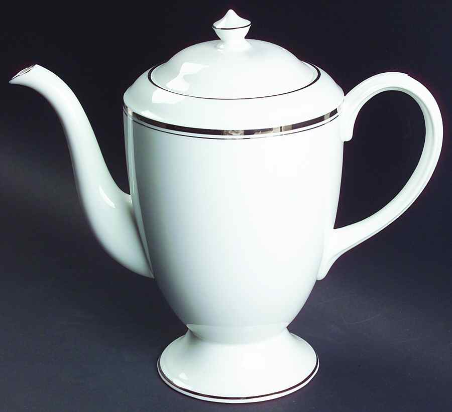 Silver Jubilee Coffee Pot & Lid by Royal Worcester-1