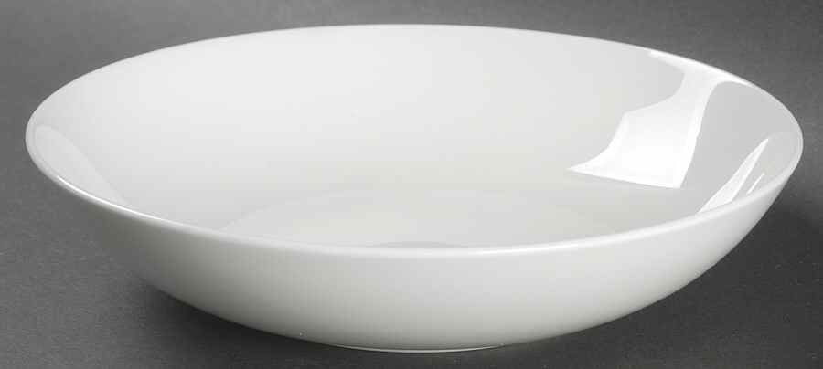 Snow (Z2697, No Trim) Coupe Soup Bowl by Royal Worcester-1