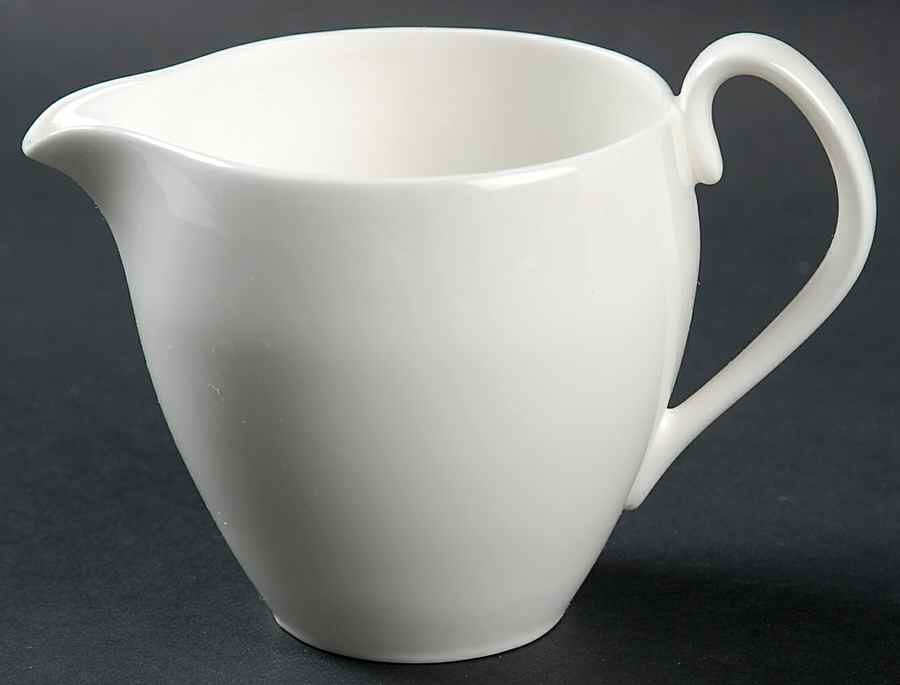 Snow (Z2697, No Trim) Creamer by Royal Worcester-1
