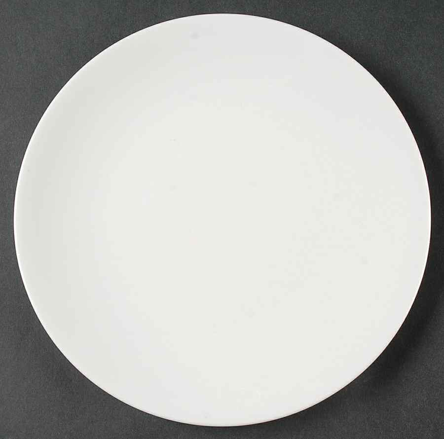 Snow (Z2697, No Trim) Salad Plate by Royal Worcester-1