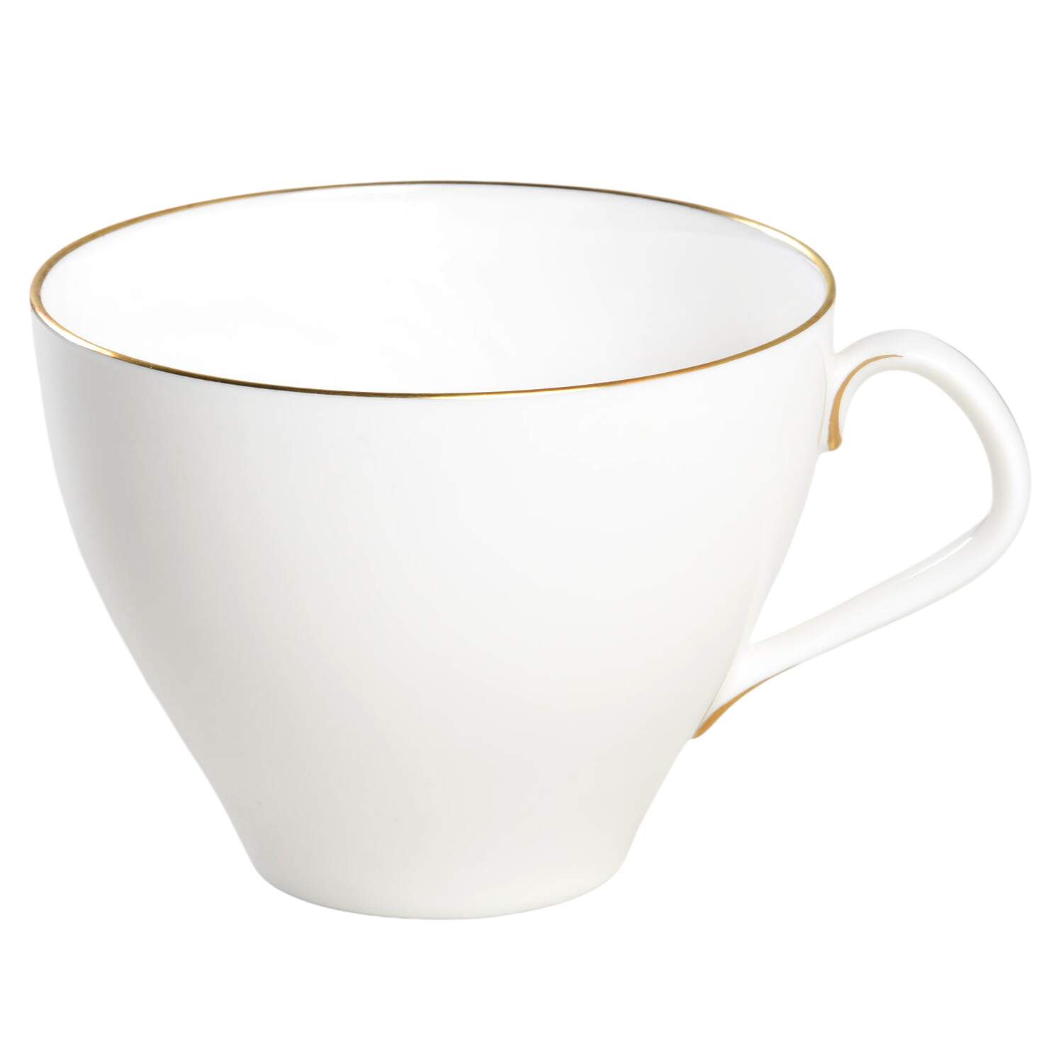 Snow (Z2699-1, Gold Trim) Flat Cup by Royal Worcester-1