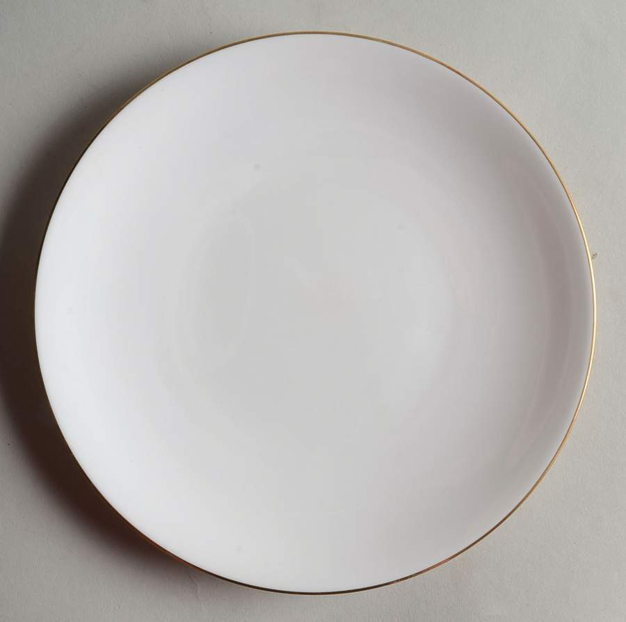 Snow (Z2699-1, Gold Trim) Salad Plate by Royal Worcester-1