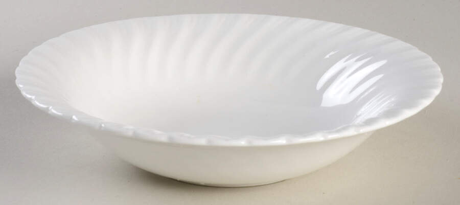 Snowflake Coupe Cereal Bowl by Royal Worcester-1