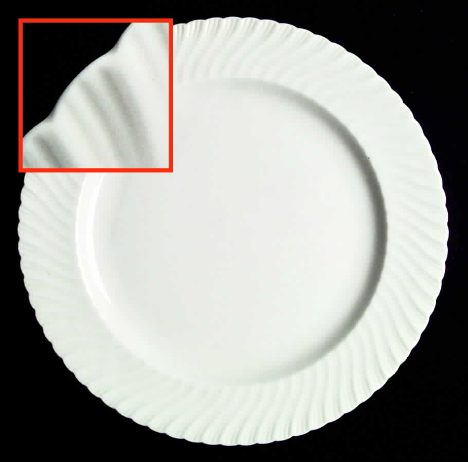 Snowflake 12" Chop Plate (Round Platter) by Royal Worcester-1