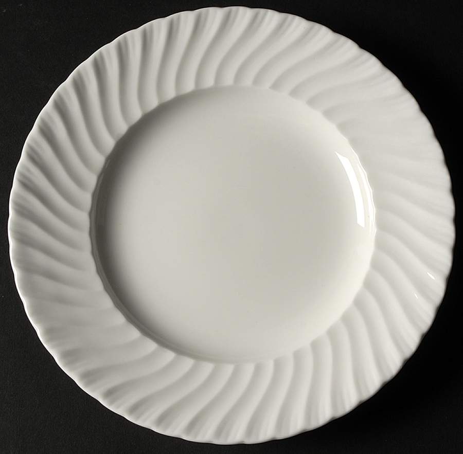 Snowflake Salad Plate by Royal Worcester-1