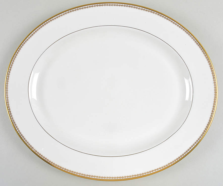 Somerset 15" Oval Serving Platter by Royal Worcester-1