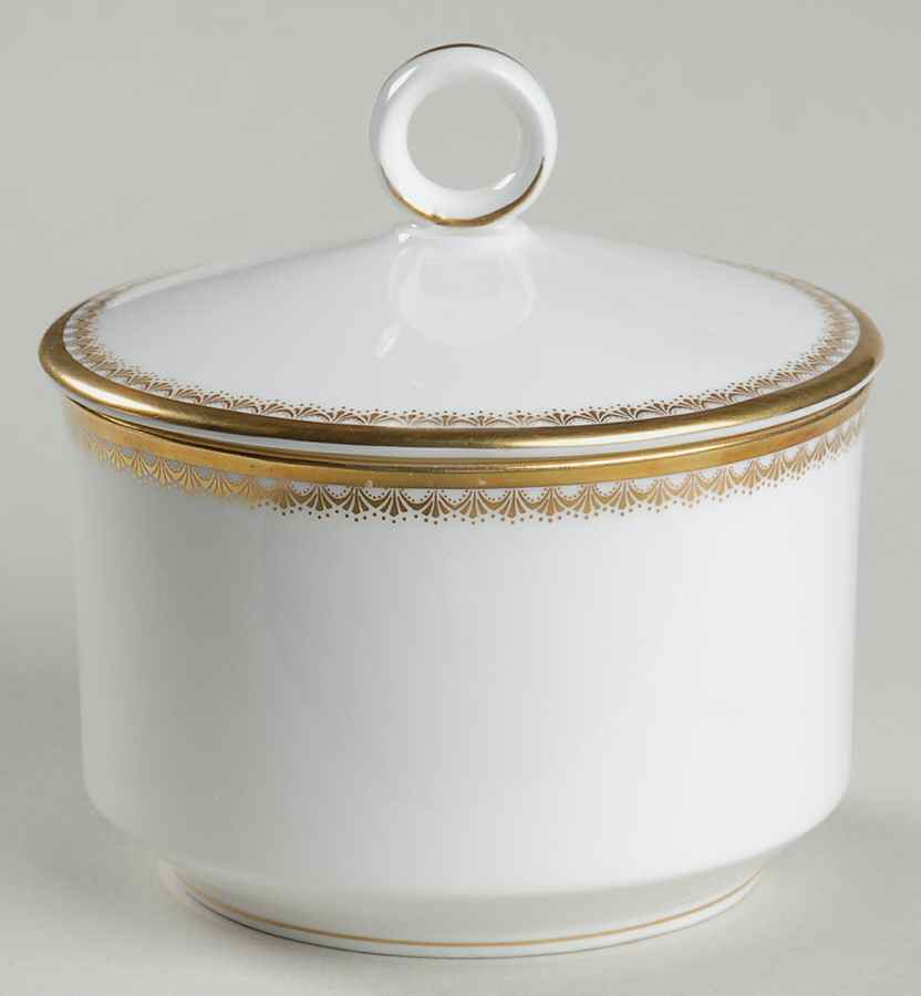 Somerset Sugar Bowl & Lid by Royal Worcester-1