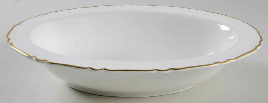Strathmore 10" Oval Vegetable Bowl by Royal Worcester-1