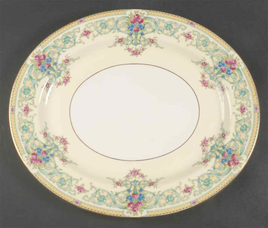 Sussex 15" Oval Serving Platter by Royal Worcester-1