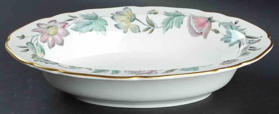 Sylvan 10" Oval Vegetable Bowl by Royal Worcester-1