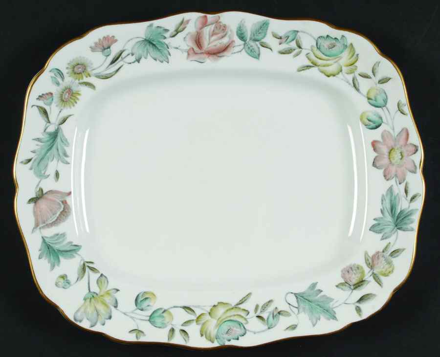 Sylvan 12" Oval Serving Platter by Royal Worcester-1