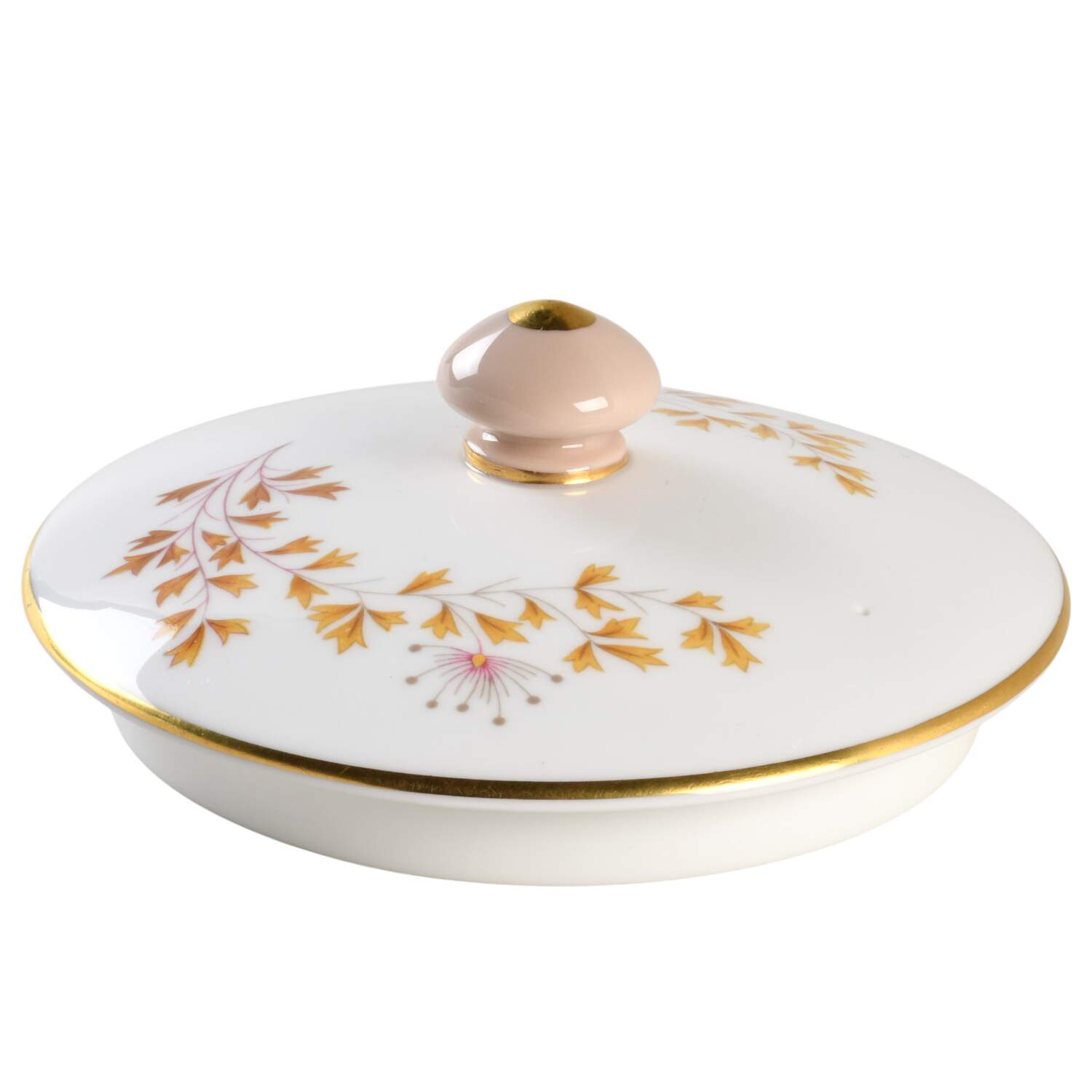 Topaz Lid for Teapot by Royal Worcester-1