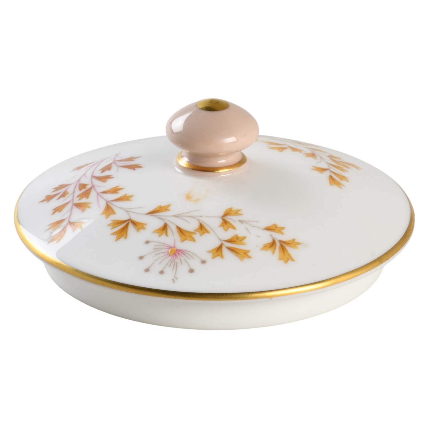 Topaz Lid for Sugar Bowl by Royal Worcester-1