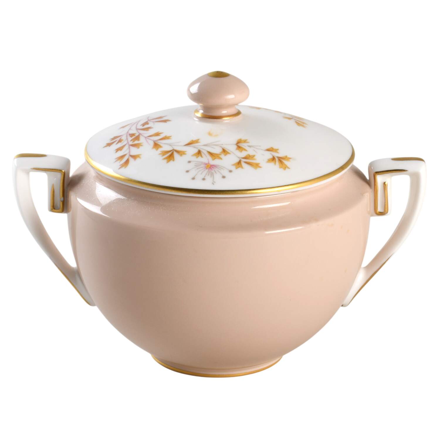 Topaz Sugar Bowl & Lid by Royal Worcester-1