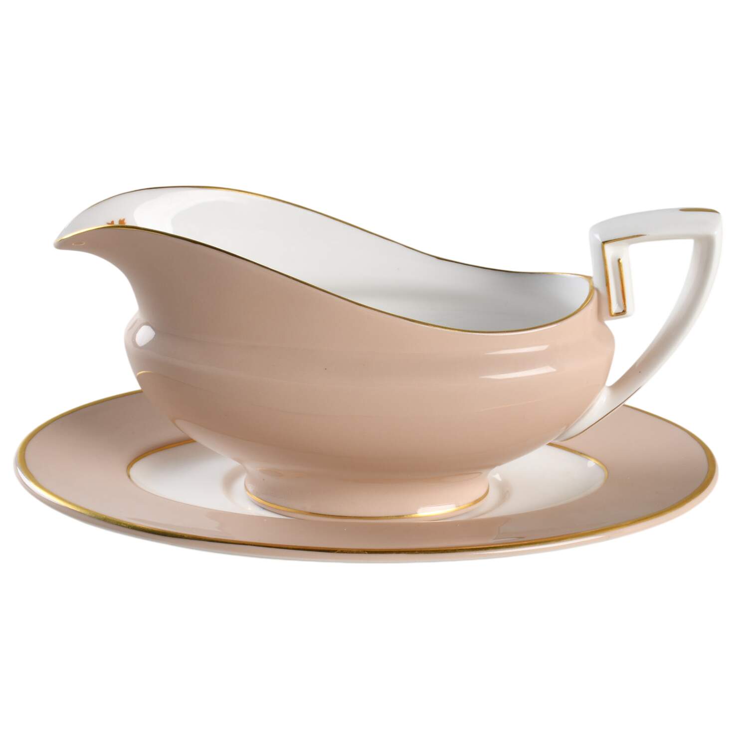 Topaz Gravy Boat & Underplate by Royal Worcester-1
