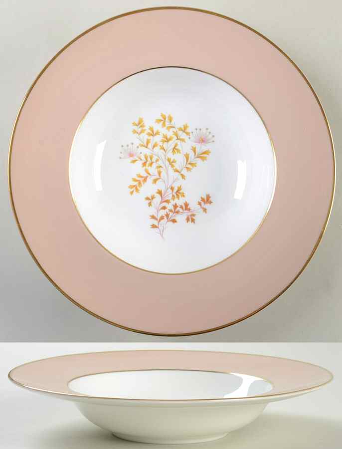 Topaz Rim Soup Bowl by Royal Worcester-1