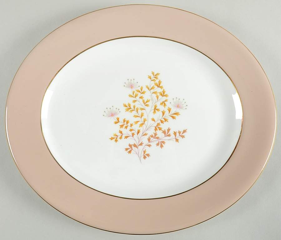 Topaz 13" Oval Serving Platter by Royal Worcester-1