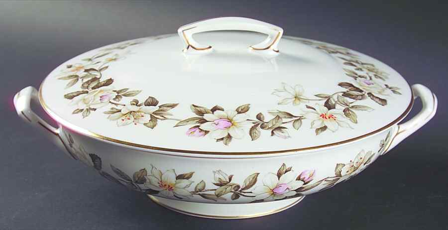 Torquay Round Covered Vegetable by Royal Worcester-1
