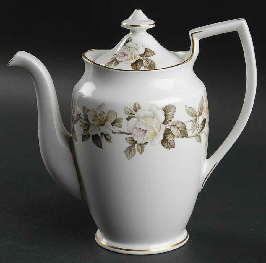 Torquay Mini Coffee Pot & Lid by Royal Worcester-1
