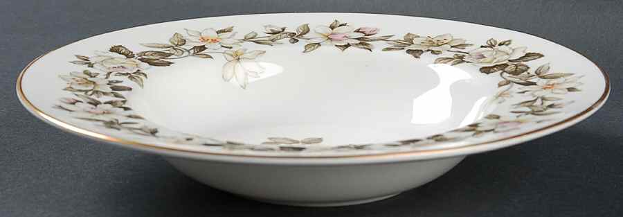 Torquay Rim Soup Bowl by Royal Worcester-1
