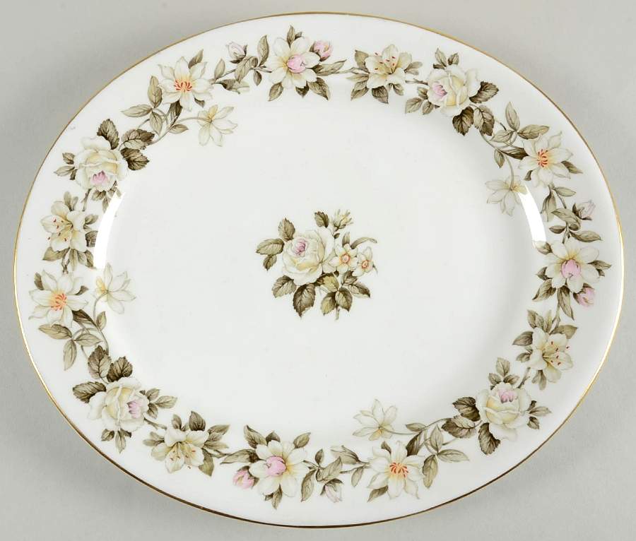 Torquay 13" Oval Serving Platter by Royal Worcester-1