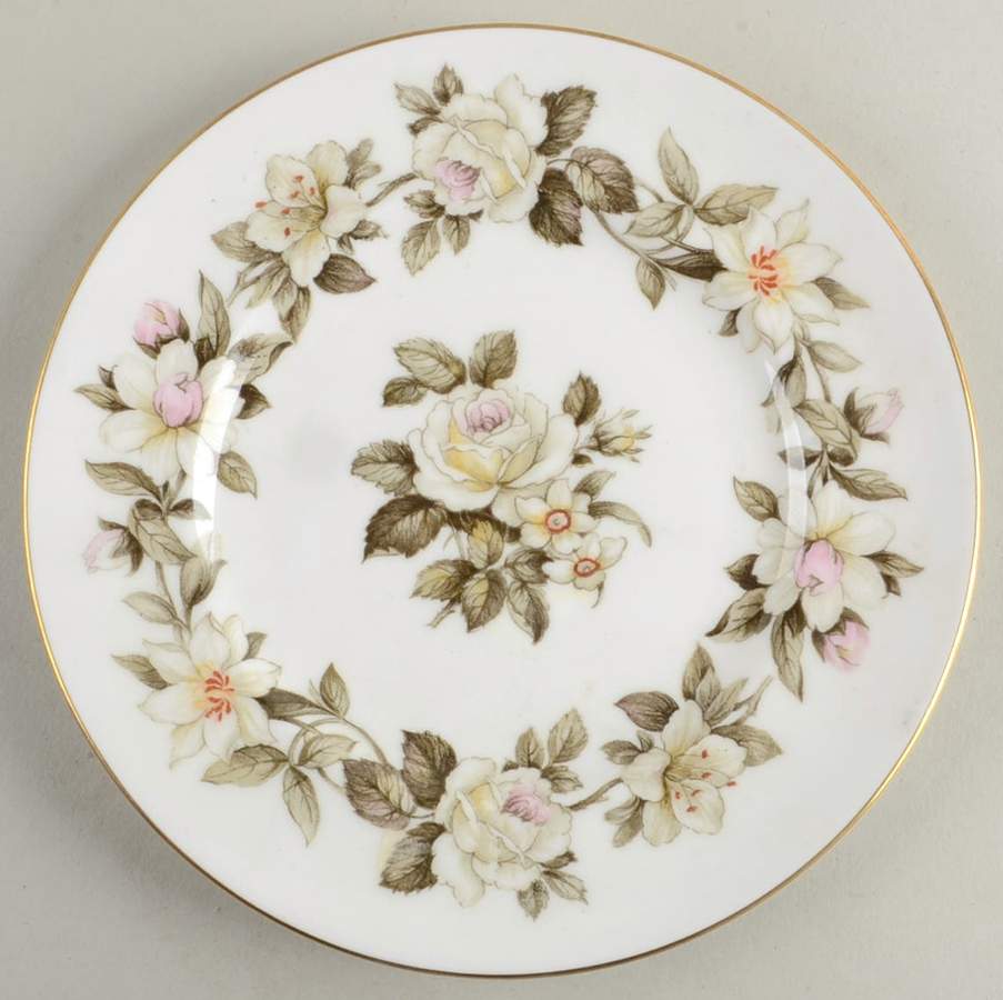 Torquay Bread & Butter Plate by Royal Worcester-1